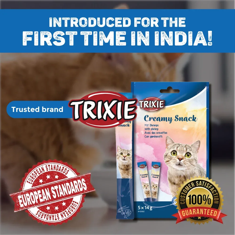 Trixie Snack with Shrimp Creamy Cat Treat - Image 2
