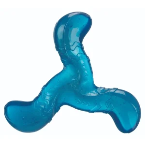 Trixie Triplex Bungee Boomerang Chew Toy for Dogs (Blue)