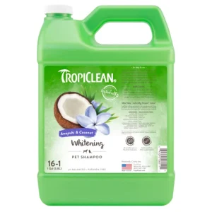 TropiClean Awapuhi & Coconut Whitening Pet Shampoo for Pets 1 gal