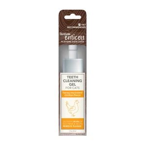 Tropiclean Cat Enticers Cleaning Gel Chicken, 2 oz