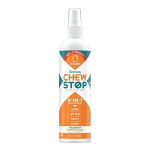 Tropiclean Dog Chew Stop Behavior Aid Home Spray 8 oz