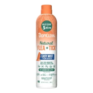 Tropiclean Dog Natural Flea & Tick Home Mist Spray 14 oz