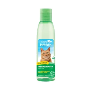 TropiClean Fresh Breath Dental Health Solution for Cats 8 oz