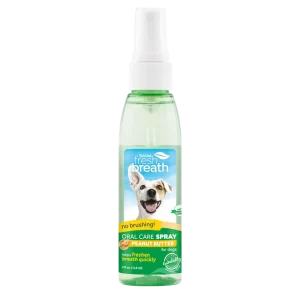 Tropiclean Fresh Breath Oral Care Spray Peanut Butter, 4 oz