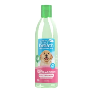 TropiClean Fresh Breath Oral Care Water Additive for Puppies 16 fl oz