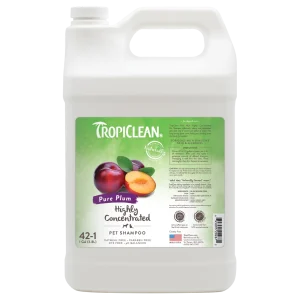 Tropiclean High Concentrate Shampoo, Pure Plum, 1 Gallon