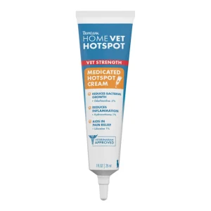 Tropiclean Homevet Dog Hot Spot Cream 1 oz
