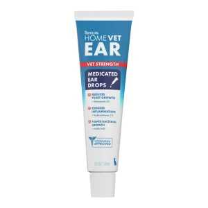 Tropiclean Homevet Dog Medicated Ear Drops 2 oz