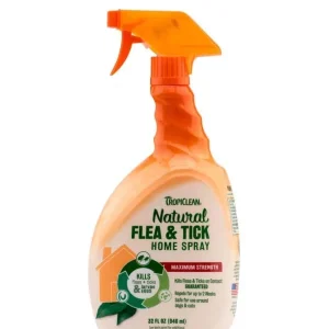 TropiClean Natural Flea & Tick Home Spray 32 fl oz