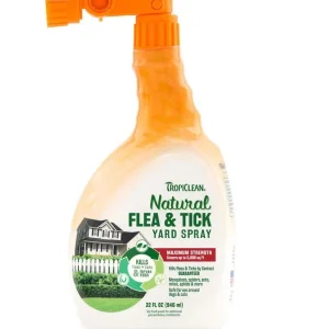 TropiClean Natural Flea & Tick Yard Spray 32 fl oz