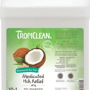 Tropiclean Oatmeal Tea Tree Dog Shampoo, 1 Gallon