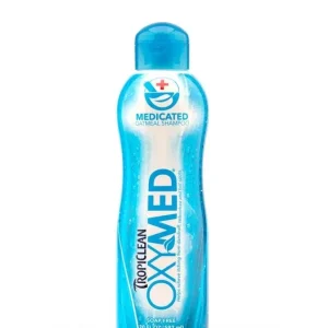 TropiClean OxyMed Medicated Anti Itch Pet Shampoo 20 oz