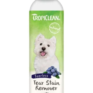 TropiClean Tear Stain Remover for Pets, 8 oz. Bottle