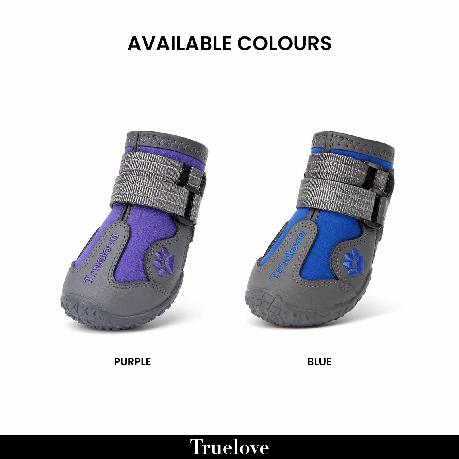 Truelove Pet Boots for Dogs (Purple) - Image 2