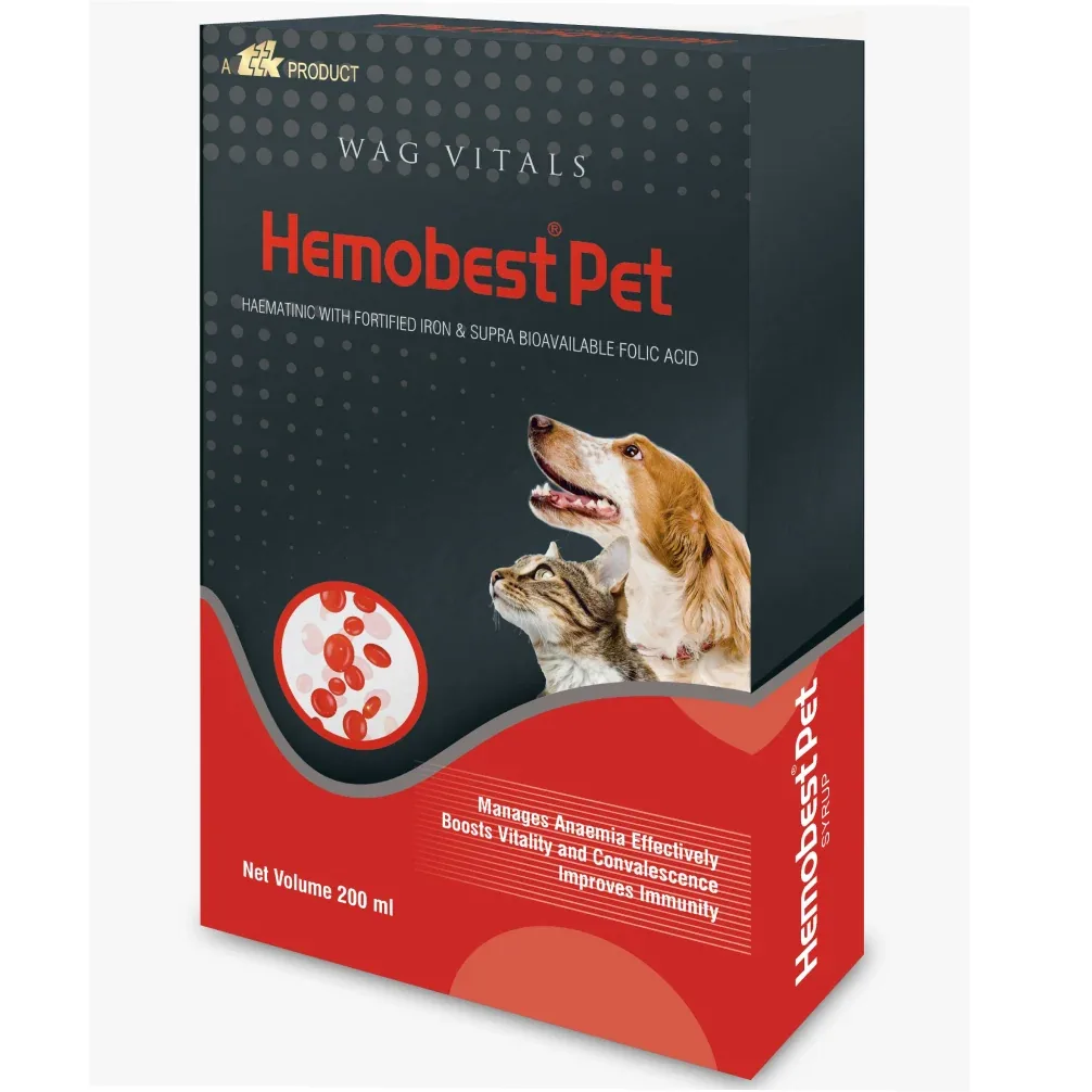 TTK Hemobest Pet Syrup for Dogs & Cats (200ml)