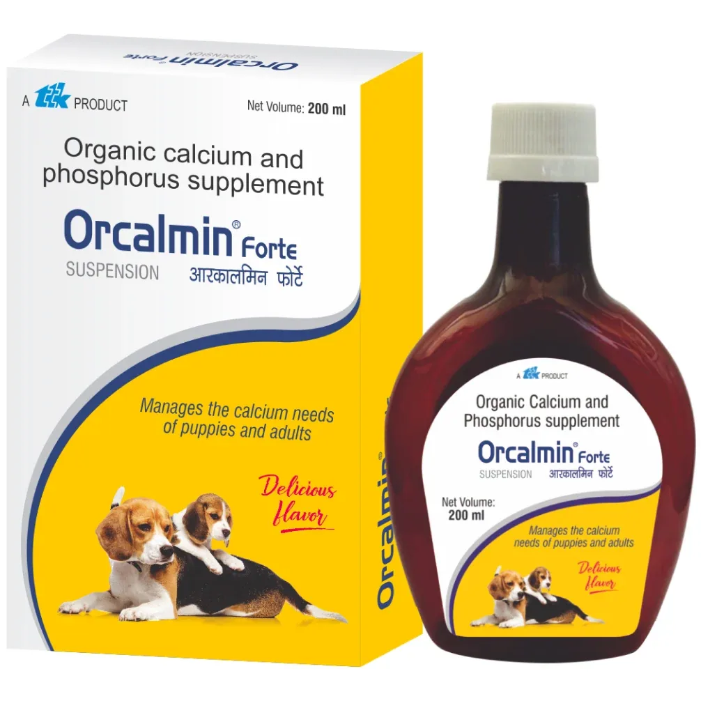 Ttk Orcalmin Forte Organic Calcium Suspension for Dogs - Image 2