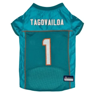Tua Tagovailoa Miami Dolphins Dog Jersey - NFLPA Licensed Mesh