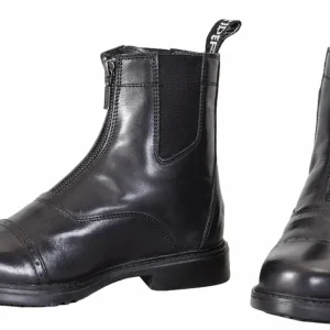 TuffRider Children's Baroque Front Zip Paddock Boots With Metal Zipper