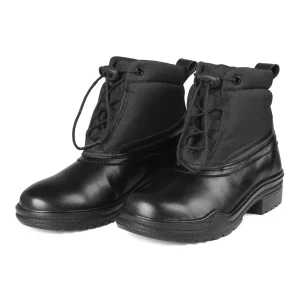 TuffRider Children's Winter Trotter Waterproof paddock boot-Black, 12 in
