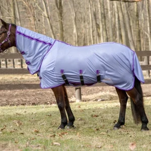 TuffRider Comfy Plus Combo Neck Fly Sheet- Purple with Deep Purple Trim- 69