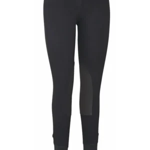 TuffRider Ladies Cotton Lowrise Pull-On Knee Patch Breeches