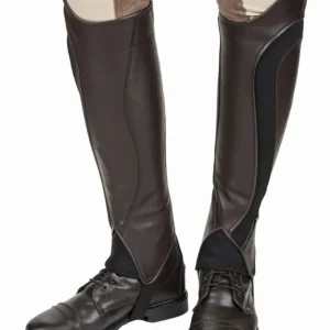 TuffRider Ladies Derby Leather Half Chaps