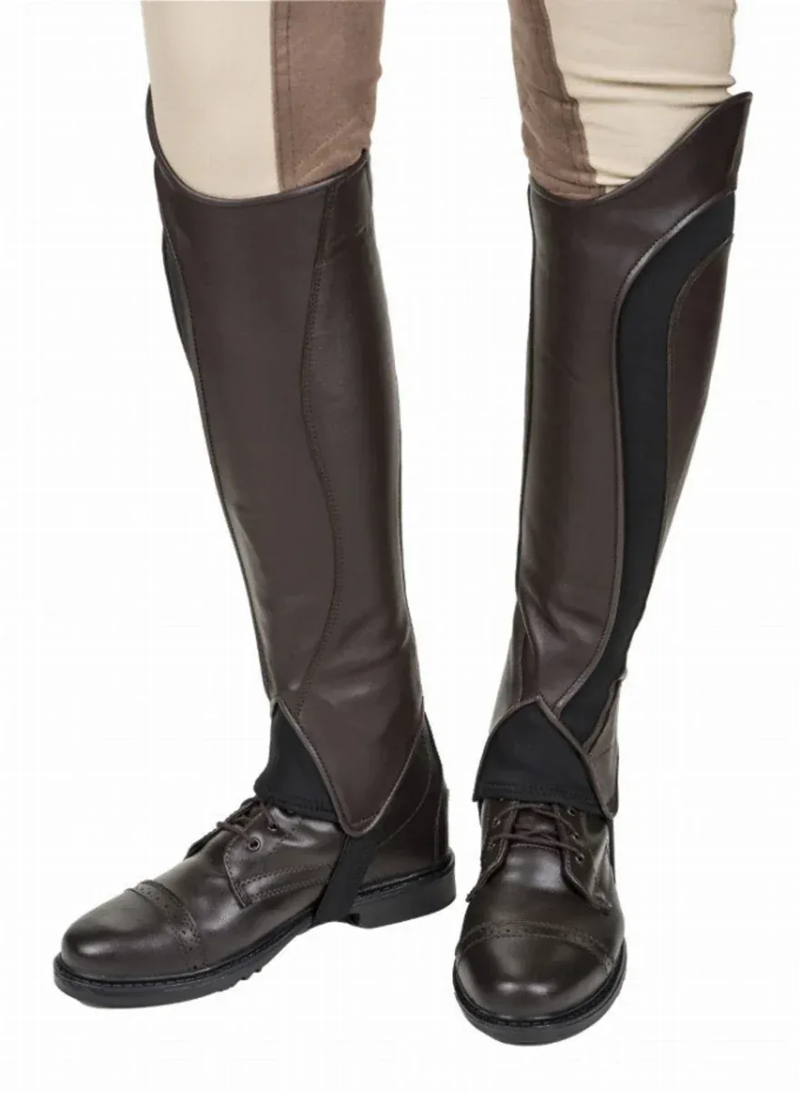 TuffRider Ladies Derby Leather Half Chaps - Image 2