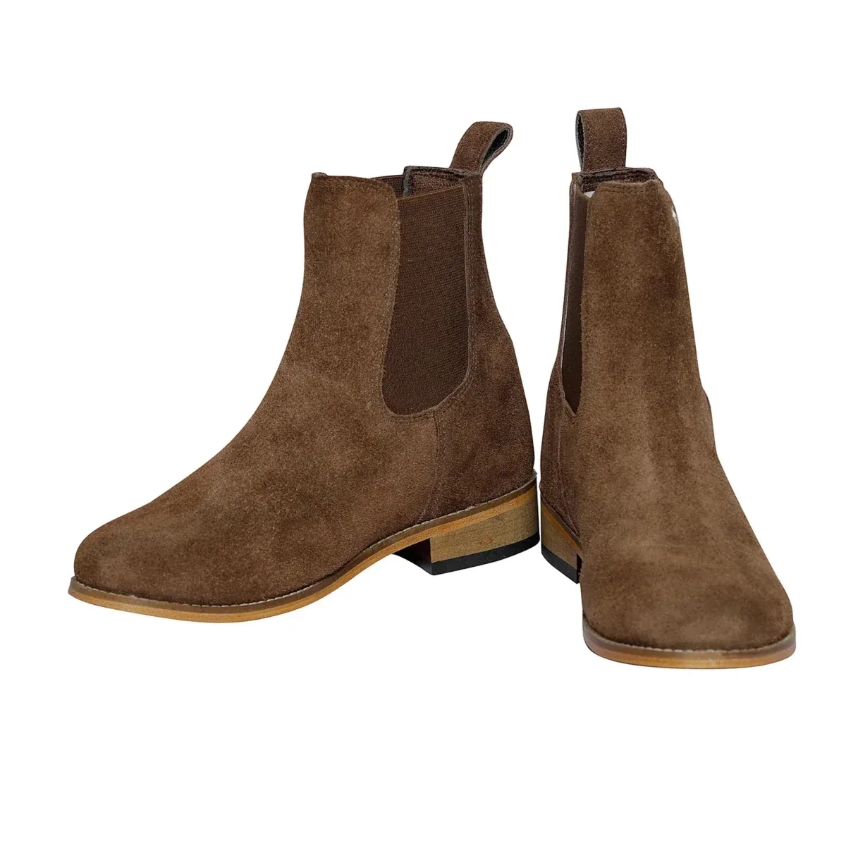 TuffRider Ladies Windsor Pull On Boot - Mocha - 11 - Image 2