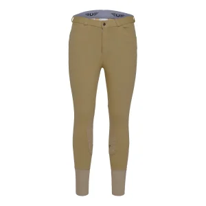 TuffRider Men's Patrol 4 Pockets Knee Patch Breeches, LIGHT, TAN, 28