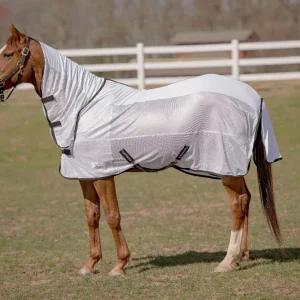TuffRider Sport CoolMax Mesh Combo Neck Fly Sheet - Breathable Horse Fly Protection