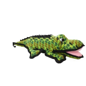 Tuffy Dog Toys - VIP Products - Tuffy Ocean Alligator, Durable, Squeaky Dog Toy
