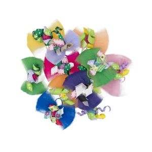 Tulle Bows Variety Pack, 12 Count