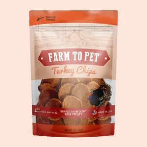 Turkey Chips for Dogs | All-Natural Single