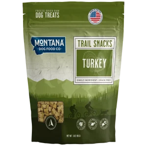 Turkey Liver Freeze-dried Raw Trail Snacks (Treats) for Dogs 3oz