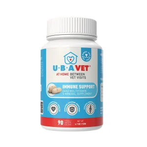 UBAVET Immune Support Daily Multi-Vitamin & Mineral Tablets for Dogs
