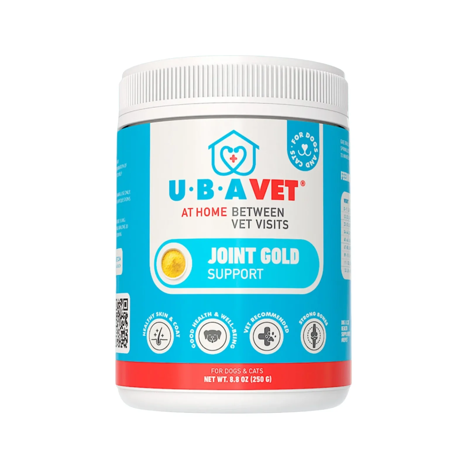 UBAVET Joint Gold Support Powder for Dogs & Cats