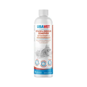 UBAVET Stain and Odor Remover for Dogs & Cats – Powerful Enzyme Cleaner