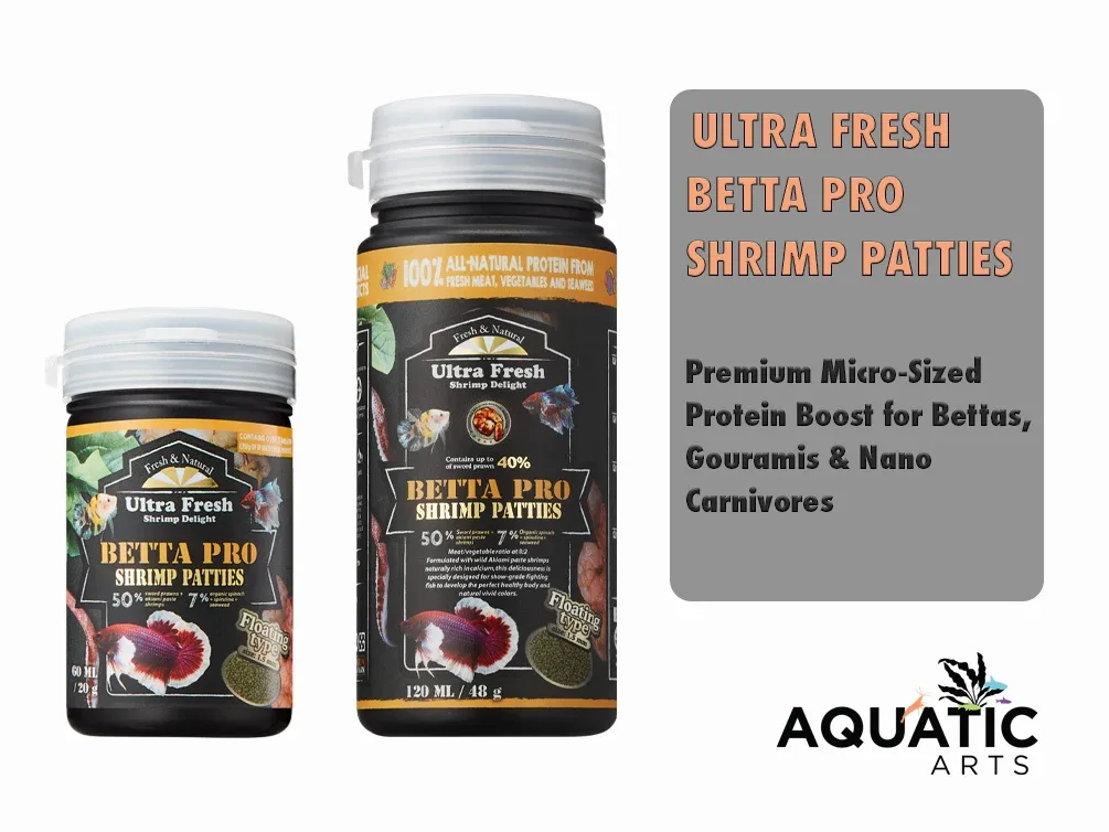 Ultra Fresh Betta Pro Shrimp Patties - Shrimp Delight - Image 2