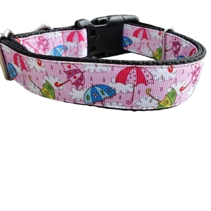 Umbrella Weather Nylon Dog Collar