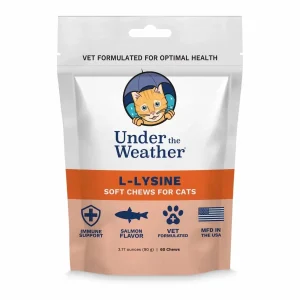 Under the Weather Cat Large-Lysine Chews, 60-Count