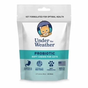 Under the Weather Cat Probiotic Chews, 60-Count