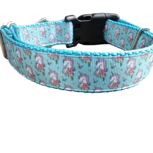 Unicorn Nylon Dog Collar