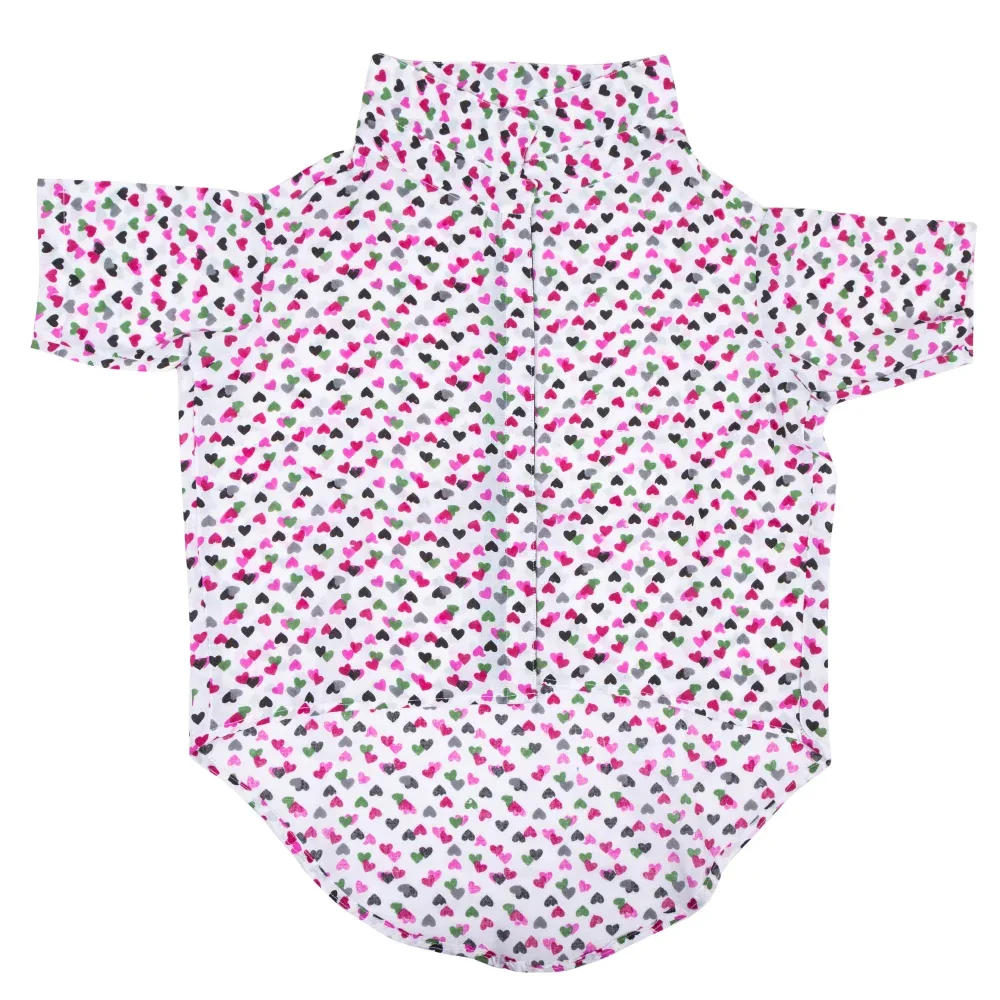 Up4pets Dreamy Hearts Cotton Shirts for Dogs (Pink) - Image 2
