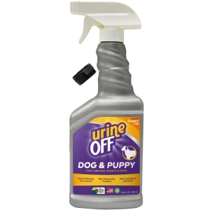 Urine Off Dog & Puppy Hard Surface Sprayer with Carpet Applicator Cap 16.9 oz