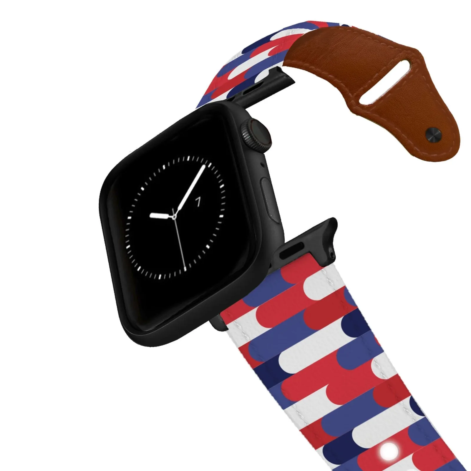 USA Arches Leather Apple Watch Band - Image 2