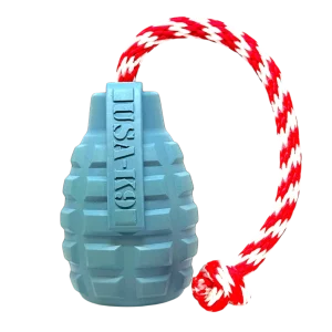 USA-K9 Grenade Shaped Rubber Dog Toy