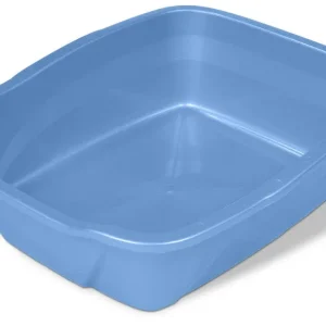 Van Ness Plastics Cat Litter Pan, Blue, Giant
