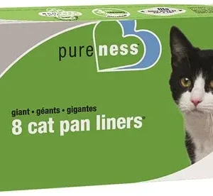 Van Ness Plastics Cat Pan Liner - Giant Size, White, 8-Count