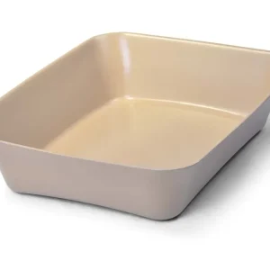 Van Ness Plastics Eco Cat Liter Pan Natural Tan Large