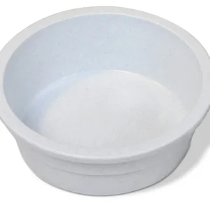Van Ness Plastics Heavyweight Crock Dish, Grey, 52 oz, Large